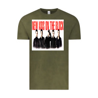 Vintage Olive NEWS KIDS ON THE BLOCK Vintage Tee - artisFamous