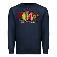 Navy softball vibes Premium Sweatshirt - SublimationCraftShop