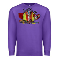 Purple softball vibes Premium Sweatshirt - SublimationCraftShop