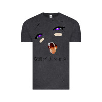 Vintage Black ahegao face girl Vintage Tee - artisFamous