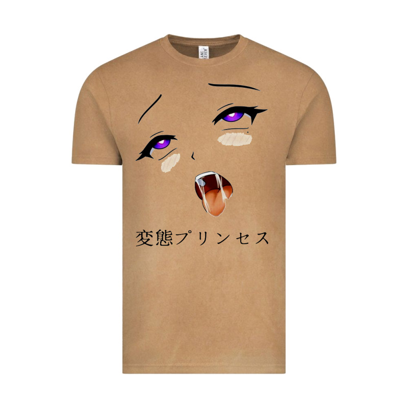 Ahegao Face Girl Vintage Tee by artisFamous | Teevron