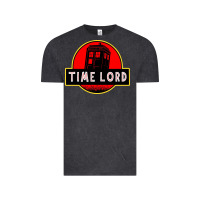 Vintage Black dr who park time lord Vintage Tee - artisFamous