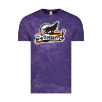 Cloud Purple new england black wolves Vintage Tee - artisFamous