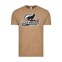 Vintage Coffee new england black wolves Vintage Tee - artisFamous