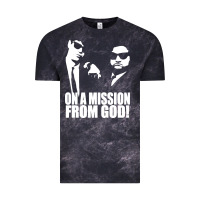 Cloud Black blues brothers belushi Vintage Tee - artisFamous