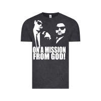 Vintage Black blues brothers belushi Vintage Tee - artisFamous