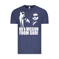 Vintage Denim blues brothers belushi Vintage Tee - artisFamous