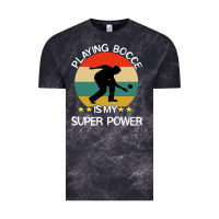 Cloud Black bocce super power boules sports Vintage Tee - artisFamous