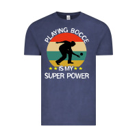 Vintage Denim bocce super power boules sports Vintage Tee - artisFamous