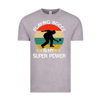 Vintage Zinc bocce super power boules sports Vintage Tee - artisFamous