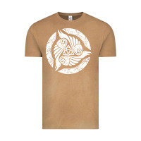 Vintage Camel celtic trinity knot crow spiritual mandala Vintage Tee - artisFamous