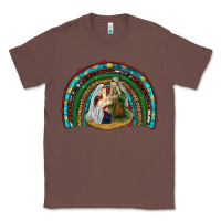 Chestnut holy family rainbow Classic Tee - RanaPortraitStore