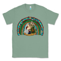 Sage holy family rainbow Classic Tee - RanaPortraitStore