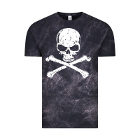 Cloud Black pirates adults pirates skull crossbones beard Vintage Tee - artisFamous
