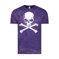 Cloud Purple pirates adults pirates skull crossbones beard Vintage Tee - artisFamous