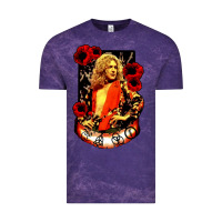 Cloud Purple vintage image robert plant Vintage Tee - artisFamous