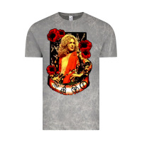 Cloud Rock vintage image robert plant Vintage Tee - artisFamous