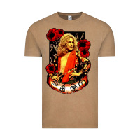 Vintage Coffee vintage image robert plant Vintage Tee - artisFamous