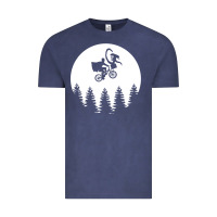 Vintage Denim xenomorph phone home funny Vintage Tee - artisFamous
