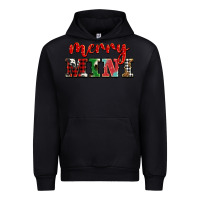 Black christmas merry mini Urban Hoodie - BarkalooDesign