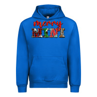 Cobalt christmas merry mini Urban Hoodie - BarkalooDesign