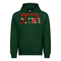 Forest Green christmas merry mini Urban Hoodie - BarkalooDesign
