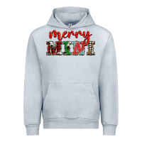 Heather Grey christmas merry mini Urban Hoodie - BarkalooDesign