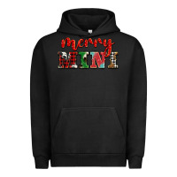 Pigment Black christmas merry mini Urban Hoodie - BarkalooDesign