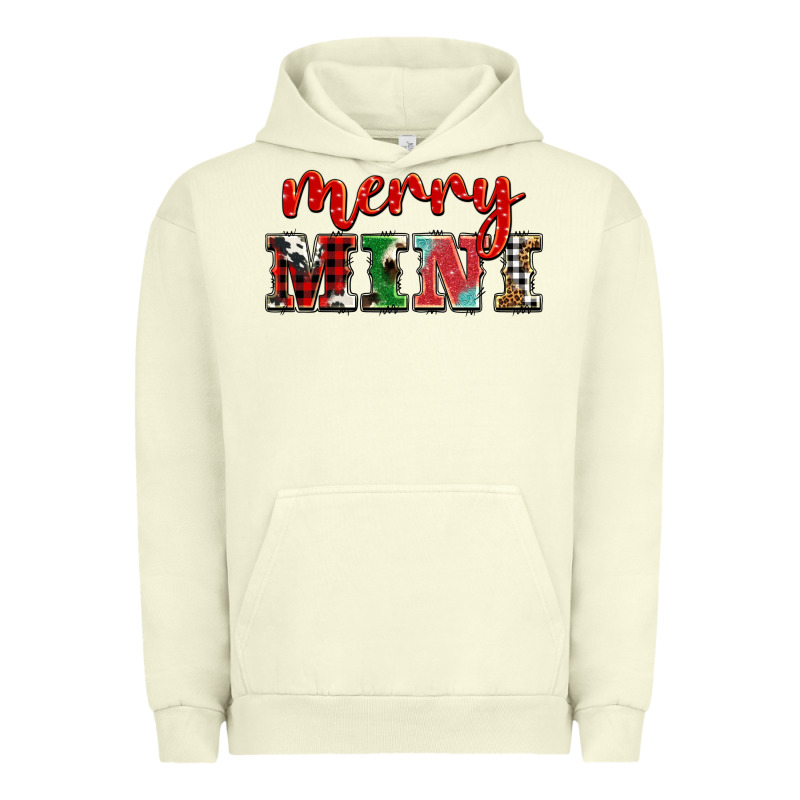 Christmas Merry Mini Urban Hoodie by BarkalooDesign | Teevron