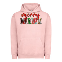 Pigment Salmon christmas merry mini Urban Hoodie - BarkalooDesign