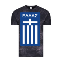 Cloud Black greece national football Vintage Tee - artisFamous