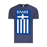 Vintage Denim greece national football Vintage Tee - artisFamous