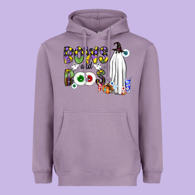 Bows And Boos Y'all Heavyweight Hoodie Designed By Cowhidedigitalart