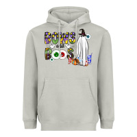 Moon Dust Bows and Boos Y'all Heavyweight Hoodie - CowhideDigitalArt