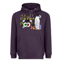 Plum Bows and Boos Y'all Heavyweight Hoodie - CowhideDigitalArt