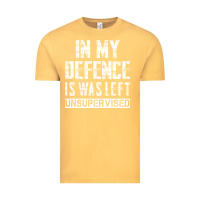 Vintage Mustard in my defence i was left unsupervised Vintage Tee - artisFamous