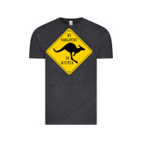 Vintage Black no kangaroos in austria Vintage Tee - artisFamous