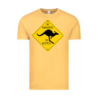 Vintage Mustard no kangaroos in austria Vintage Tee - artisFamous