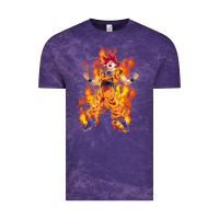 Cloud Purple goku super sayan Vintage Tee - artisFamous