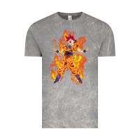 Cloud Rock goku super sayan Vintage Tee - artisFamous
