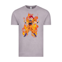 Vintage Zinc goku super sayan Vintage Tee - artisFamous