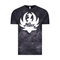 Cloud Black white and black hank art Vintage Tee - artisFamous
