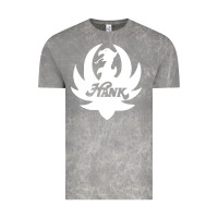 Cloud Rock white and black hank art Vintage Tee - artisFamous