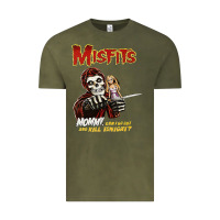 Vintage Olive can go out and kill tonight Vintage Tee - artisFamous