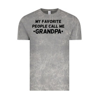 Cloud Rock my favorite people call me grandpa black Vintage Tee - artisFamous