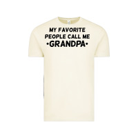 My Favorite People Call Me Grandpa Black Vintage Tee | Teevron