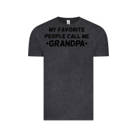Vintage Black my favorite people call me grandpa black Vintage Tee - artisFamous