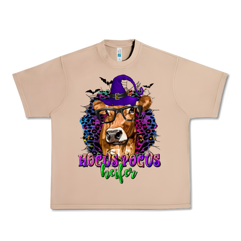 Hocus Pocus Heifer With Cow And Halloween Urban Heavy Tee by texasbilliewilder | Teevron