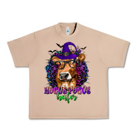 Burro Hocus Pocus Heifer with Cow and Halloween Urban Heavy Tee - texasbilliewilder