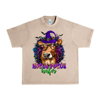 French Oak Hocus Pocus Heifer with Cow and Halloween Urban Heavy Tee - texasbilliewilder